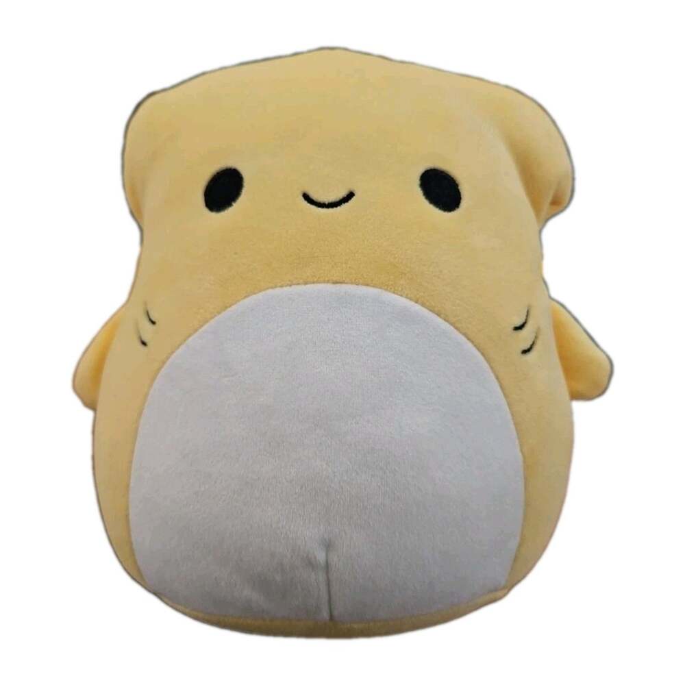 Squishmallows 8" Terrance the Hammerhead Shark Plush Toy Yellow